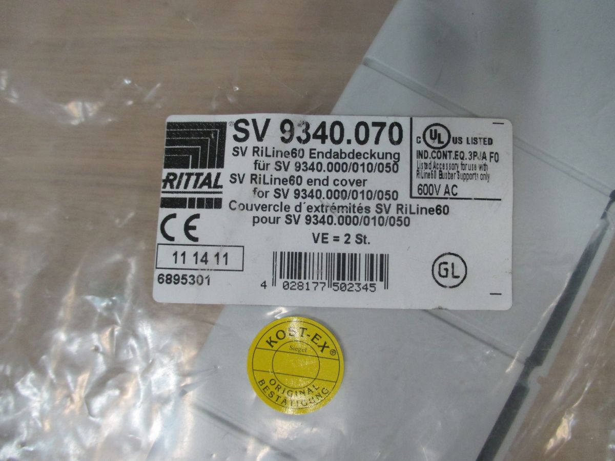 Rittal Endabdeckung SV 9340.070 SV RiLine 60 Abedeckung K18/273 
