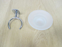 OSMOS Seifenschale Glas verchromt Badezimmer Accessoires Dusche K18/288