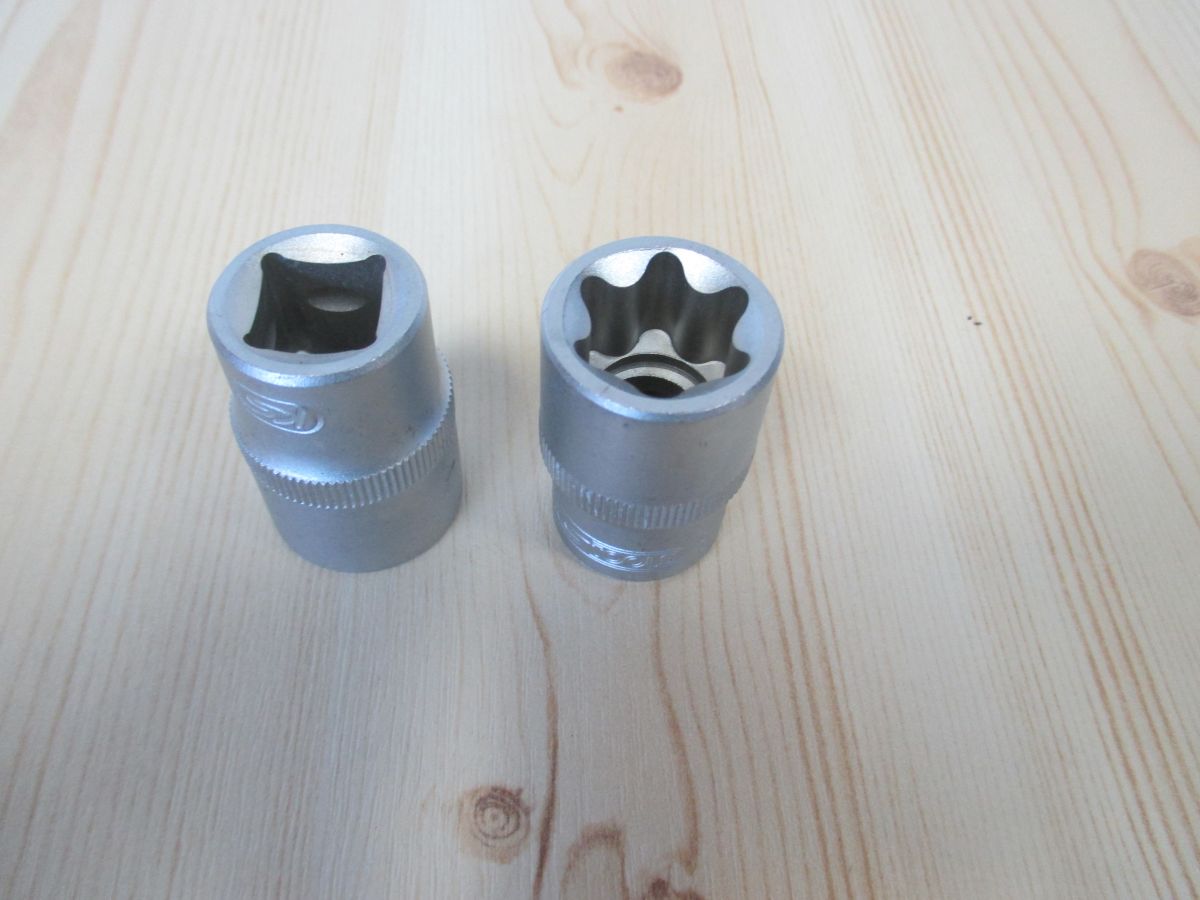 Stanley Sechskannteinsatz E 22 Stecknuss Drehmomentschlüssel K18/297