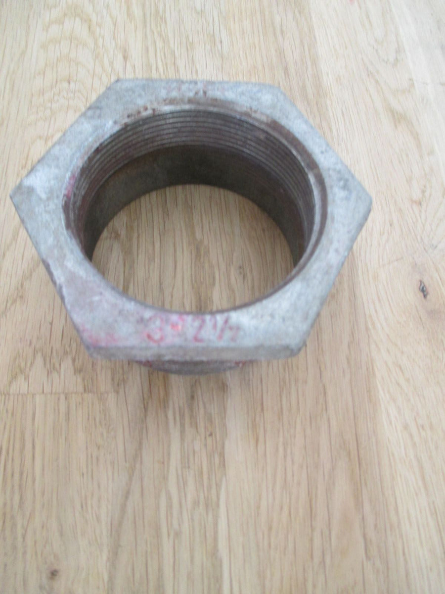 Sechskant Reduktion Zink Rohr 3 Zoll AG auf 2 1/2 Zoll IG Bestellnummer K18/306