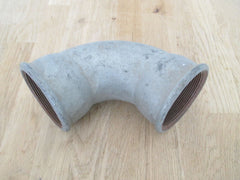 Zink Rohr Bogen 45 ° Grad 2 1/2 Zoll Pumpenkost Bestellnummer K18/309