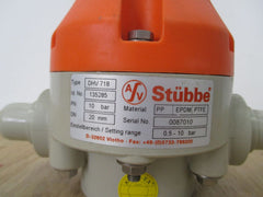 STÜBBE DHV 718 Druckhalteventil DN 20 mm Nr. 135285 PN 10 Bestnr.:K18/325