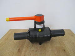 STÜBBE C 126 Kugelhahn DN 50 d 63 PE Schweißstutzen Bestnr.: K18/327