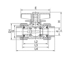 Stübbe Profi DOS 101 Dosierkugelhahn DN 40 PN 10 Pumpenkost K18/339