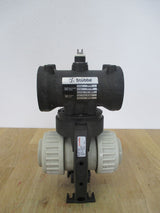Stübbe Profi 101 Kugelhahn pneumatisch DN 25 PN 10 Pumpenkost K18/340