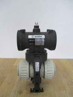 Stübbe Profi 101 Kugelhahn pneumatisch DN 25 PN 10 Pumpenkost K18/340