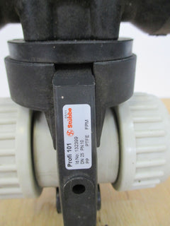 Stübbe Profi 101 Kugelhahn pneumatisch DN 25 PN 10 Pumpenkost K18/340