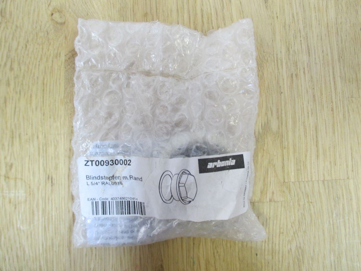 Arbonia Blindstopfen mit Rand L 5/4 