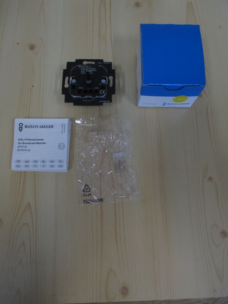 Busch Jaeger DALI Power-Poti Broadcast Betrieb 2117- 11 U K18/41