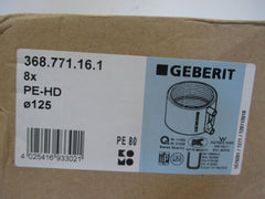 Geberit PE-HD Elektroschweißmuffe DN 125 Nr. 368.771.16.1 Muffe Bestnr.: K18/474