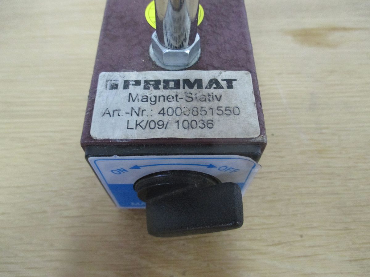 Promat Magnet Stativ 4000851550 Magnet Messstativ Höhe 230 mm KOST-EX K18/488