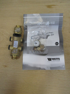 Watts Industries Rückflussverhinderer mit Manometer DN 15 Halbzoll K18/490