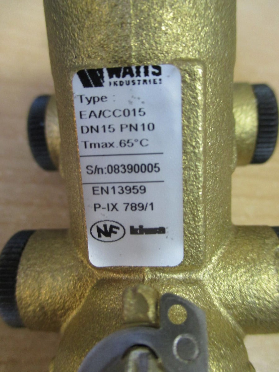 Watts Industries Rückflussverhinderer mit Manometer DN 15 Halbzoll K18/490