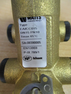 Watts Industries Rückflussverhinderer mit Manometer DN 15 Halbzoll K18/490