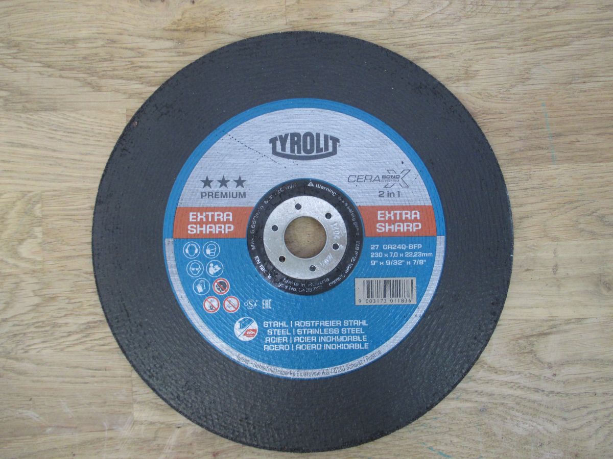 Tyrolit Schruppscheibe CA24Q-BFP    K18/531