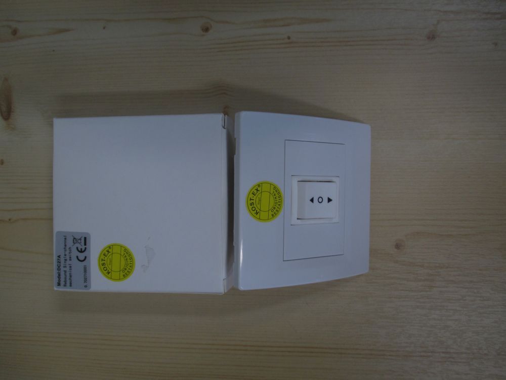 Taster Schalter Model DC27A Jalousie single channel Mechanical switch K18/67