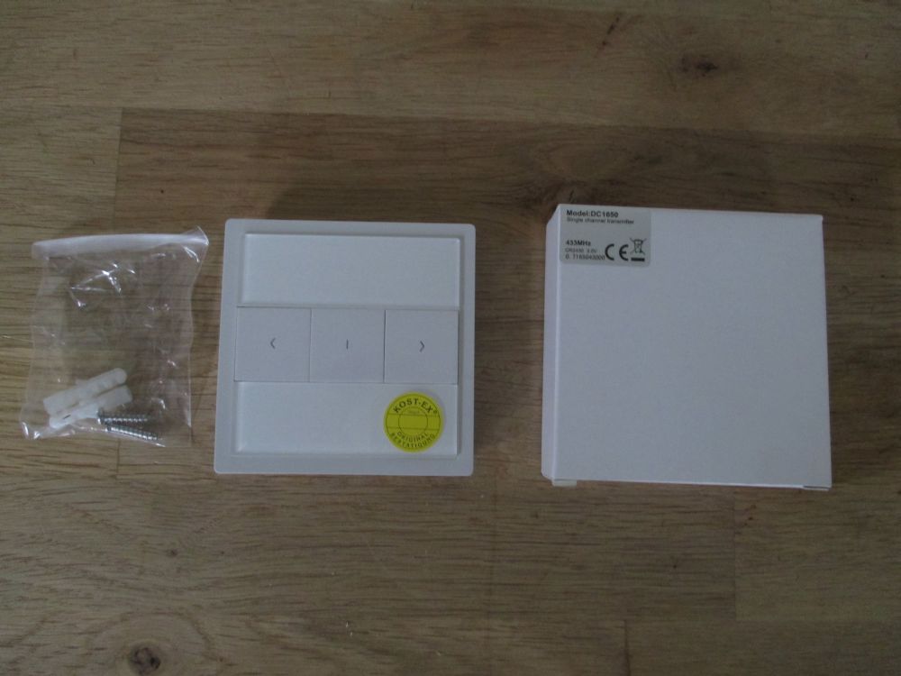 Duracraft DC1650 433 MHz Single Channel transmitter KOST-EX K18/71