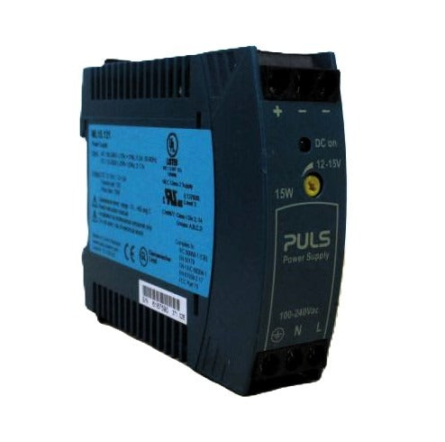 Puls ML 15.121 Netzteil pri. 230V  sec. 12-15V DC  1.3-1A Trafo  K18/89