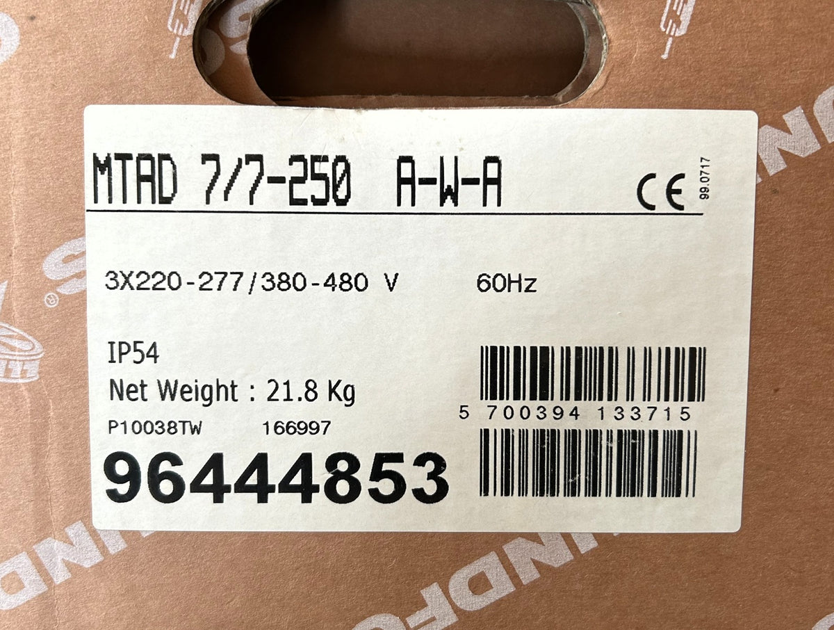 Grundfos MTAD 7/7-250 W-W-A 1600W 3x400V Tank- Kühlmittelpumpe P12/194