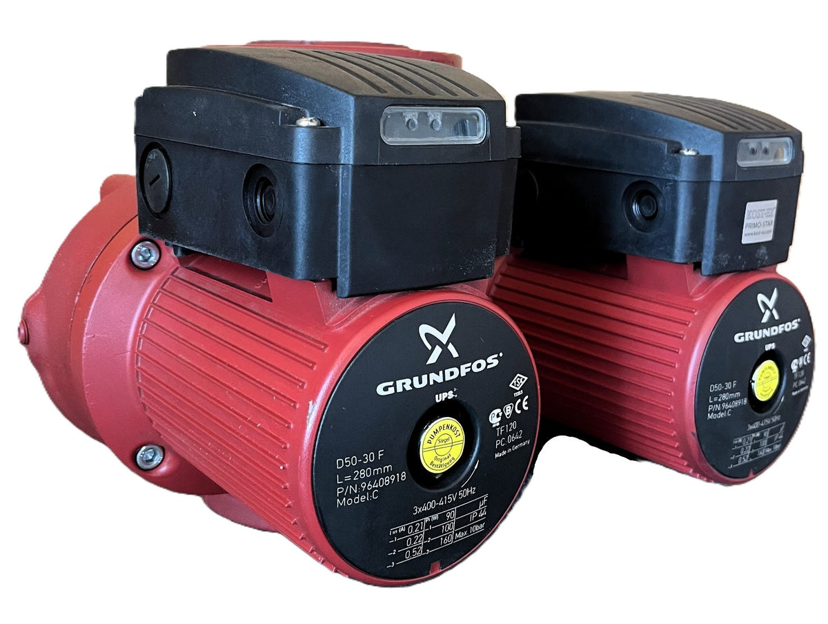 Grundfos UPS D50-30F  3x400V 280mm DN 50 Heizung Doppelpumpe P12/308