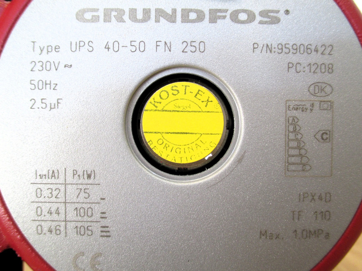Grundfos UPS 40-50 FN 250  Brauchwasserpumpe 1x230V Heizungspumpe P13/1451