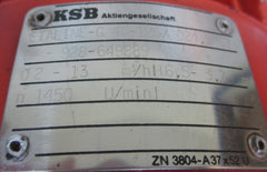KSB ETALINE G40-125/024,1 G7 Heizungspumpe 380V  P13/623