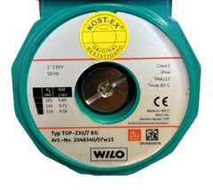 Wilo TOP-Z 30/7 RG Brauchwasser 1x230V Zirkulationspumpe 180mm P14/1052