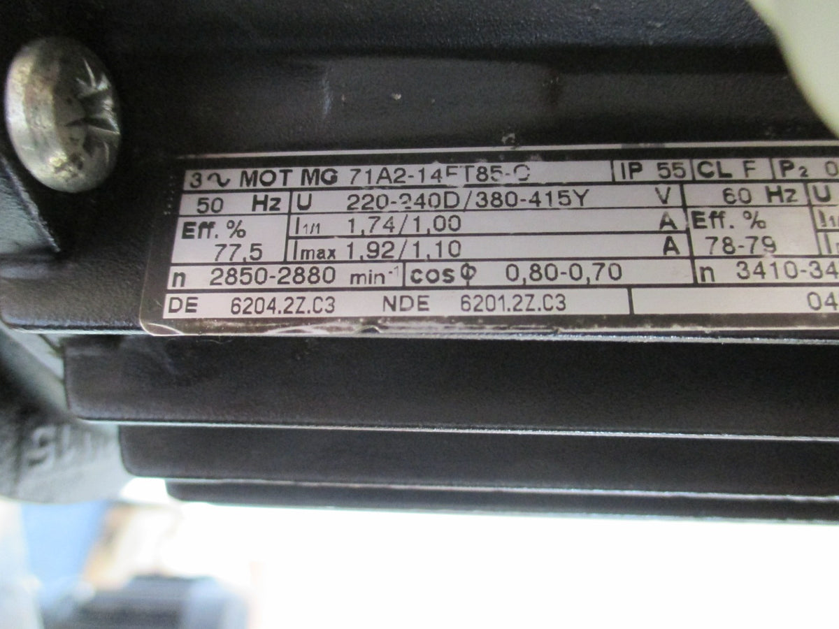 Grundfos TPD 40-120 / 2 A-F-A-RUUE 3x400V Trockenläuferpumpe 250mm Doppelpumpe  P14/129