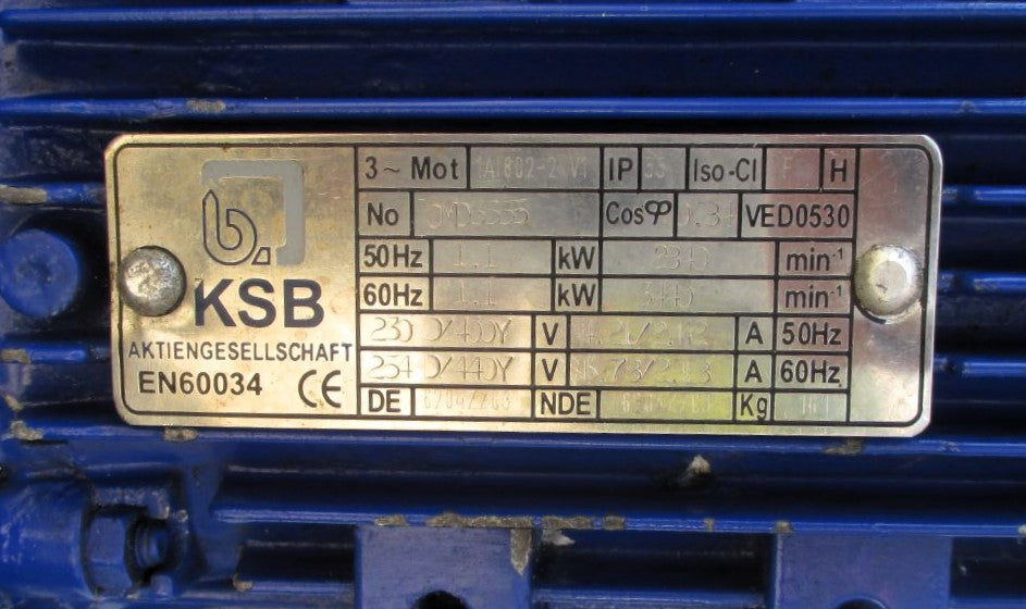 KSB MOVICHROM N CN 3/33 R Druckerhöhungspumpe 3x400V  P14/894