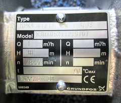Grundfos SPK 4-11/11 A-W-I-BUBE Tank- Kühlmittelpumpe  3x400 V P15/191