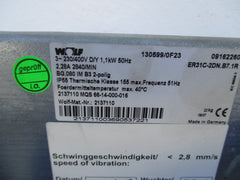Wolf Ventilator 13599/0F23  3x400V  Wolf-Nr: 2137110 Industrieventilator P15/68