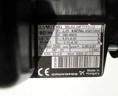 Grundfos CR 3 - 21 A-A-A-E-HUBE Druckerhöhungspumpe 3x400V Druck P16/309
