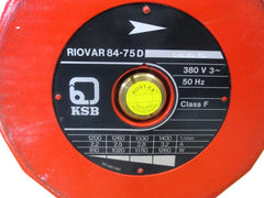 KSB Riovar 84-75 D  3x400V DN 80 Heizungspumpe P16/382 