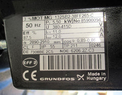 Grundfos DNP 32 - 160 / 165 A-F-A-AUUE Blockpumpe 3 x 400 V Druck P16/423