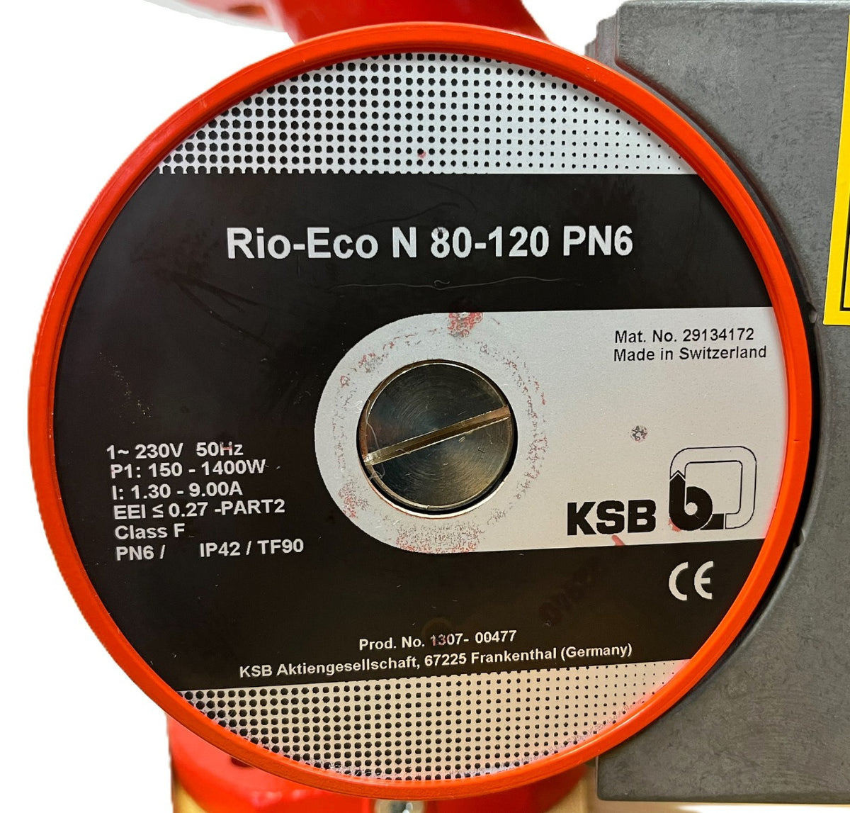 KSB Rio-Eco N 80-120 Heizungspumpe – Umwälzpumpe 1x230V 360mm PN6 PL24/1