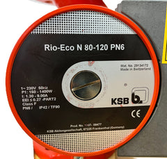 KSB Rio-Eco N 80-120 Heizungspumpe – Umwälzpumpe 1x230V 360mm PN6 PL24/1
