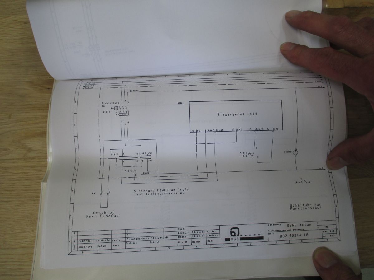KSB Hyamat MO2/0603/2.5 VD Schaltkasten Pumpensteuerung S11/150