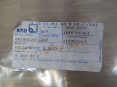 KSB Wellenkopf M 24 x 1,5 Nr. 00190324 Sechskantmutter  S12/307