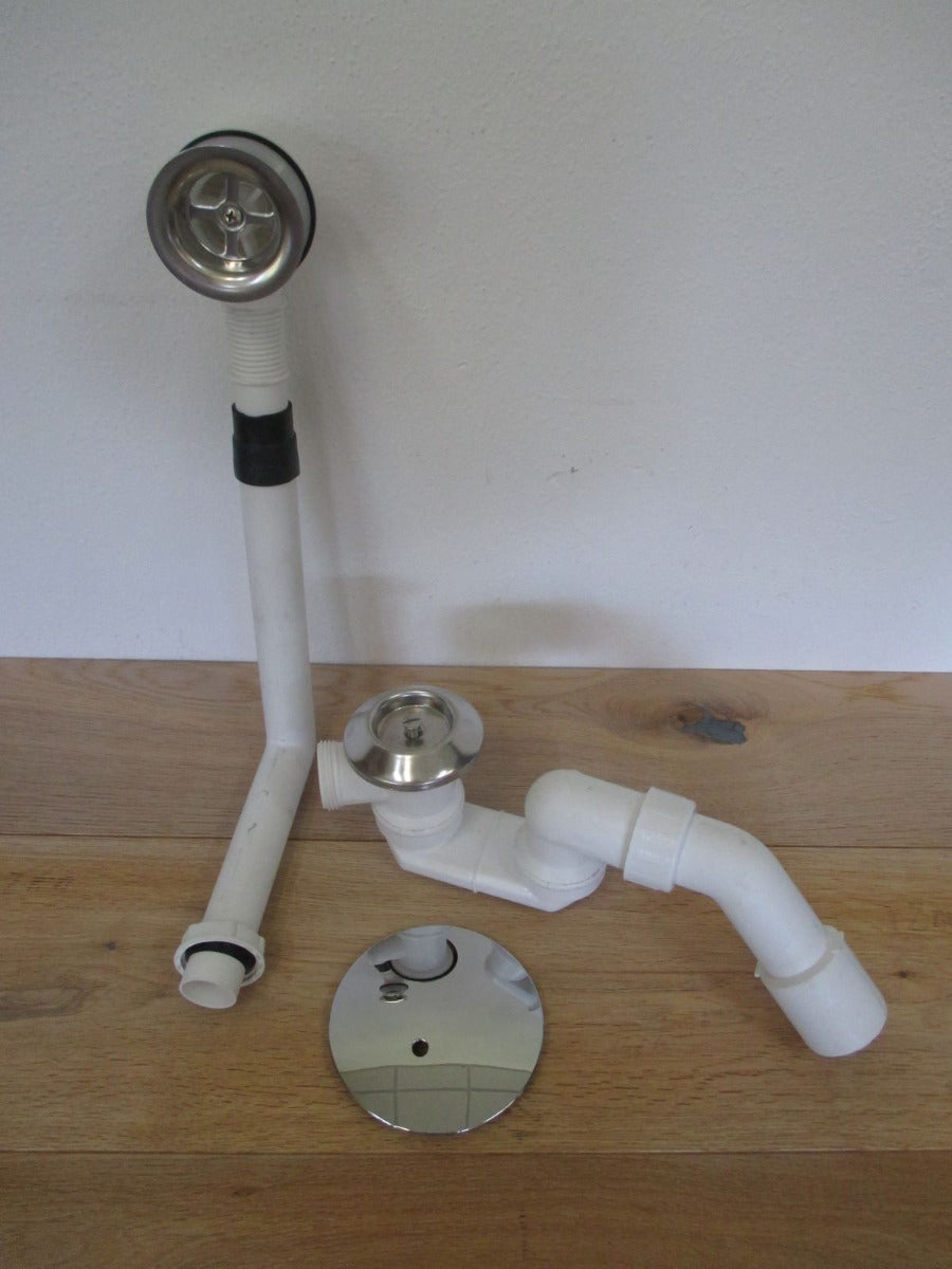 Viega Ab und Überlaufgarnitur Badewanne Citaplex 40/50 mm 45° Grad S12/344