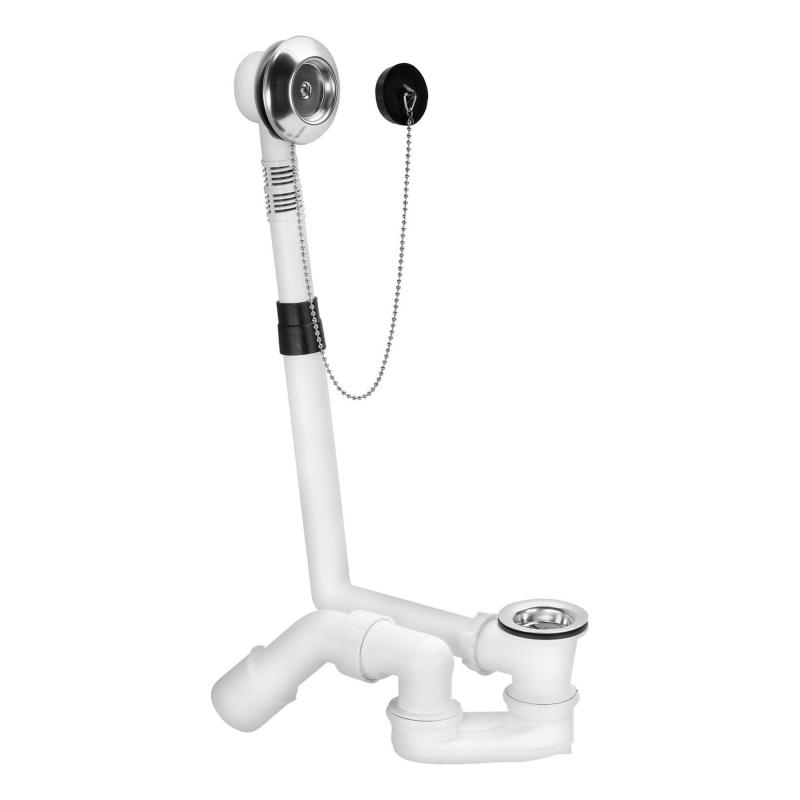 Viega Ab und Überlaufgarnitur Badewanne Citaplex 40/50 mm 45° Grad S12/344