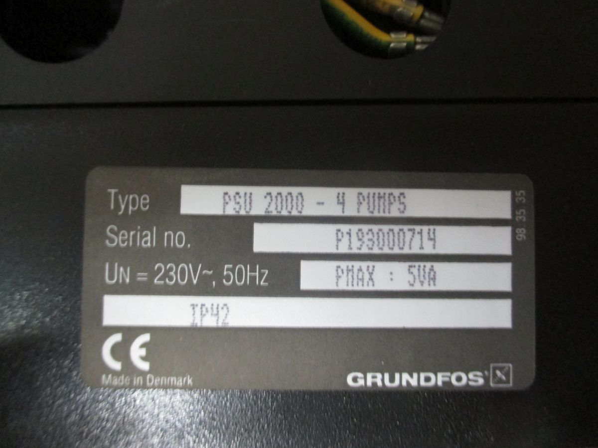 Grundfos PSU 2000 Pumpensteuergerät Steuerung 4 Pumpen KOST-EX S13/100