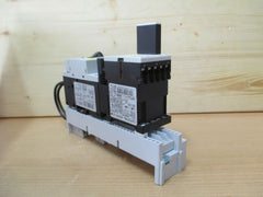 Motorschutz Siemens Sirius 3 R 0,63A Schütz 10E Sammelschiene Pumpenkost S13/286