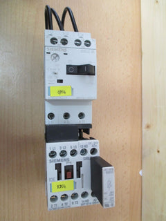 Motorschutz Siemens Sirius 3 R 0,63A Schütz 10E Sammelschiene Pumpenkost S13/286
