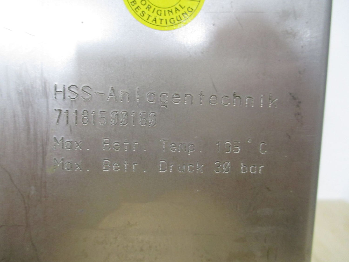 Plattenwärmetauscher HSS Nr. 71181500160 Platten 50 Pumpenkost S13/349