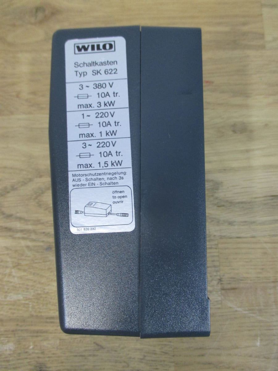 Wilo Schaltkasten Typ SK 622 Nr. 501 831 594 Pumpenkost S13/370