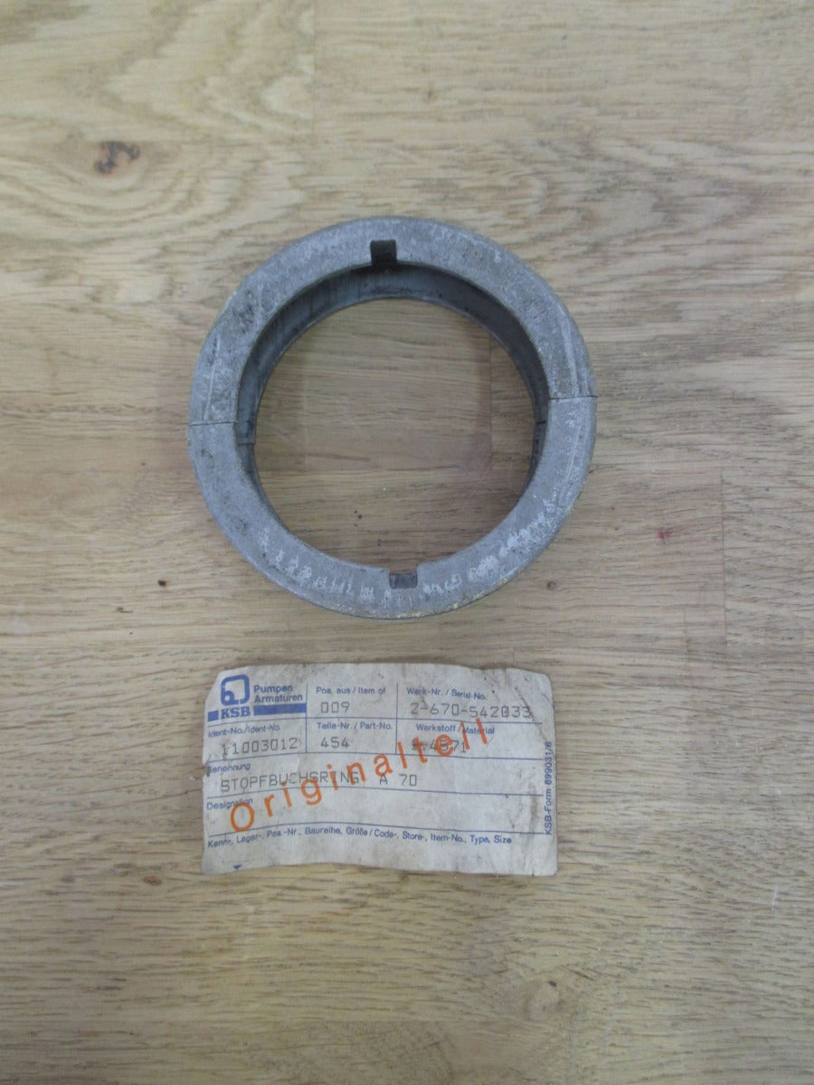 KSB Stoffbuchsenring A70 Thermo Ölpumpe Pumpe Nr. 11003012 Ersatzteil S13/388