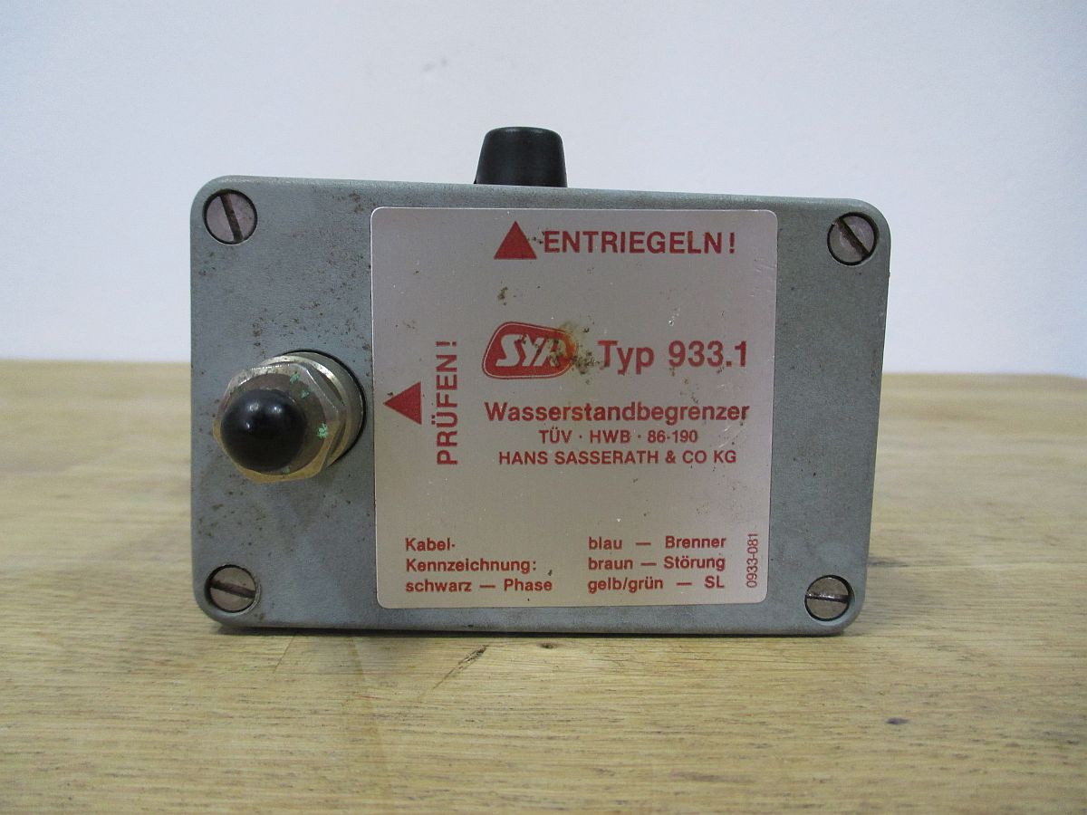 Syr Wasserstandsbegrenzer Typ 933.1 Pumpenkost S14/429