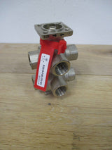 IMT Kugelhahn 6 Wege Kugelhahn Typ K3B2 Ventil DN 15 S14/467