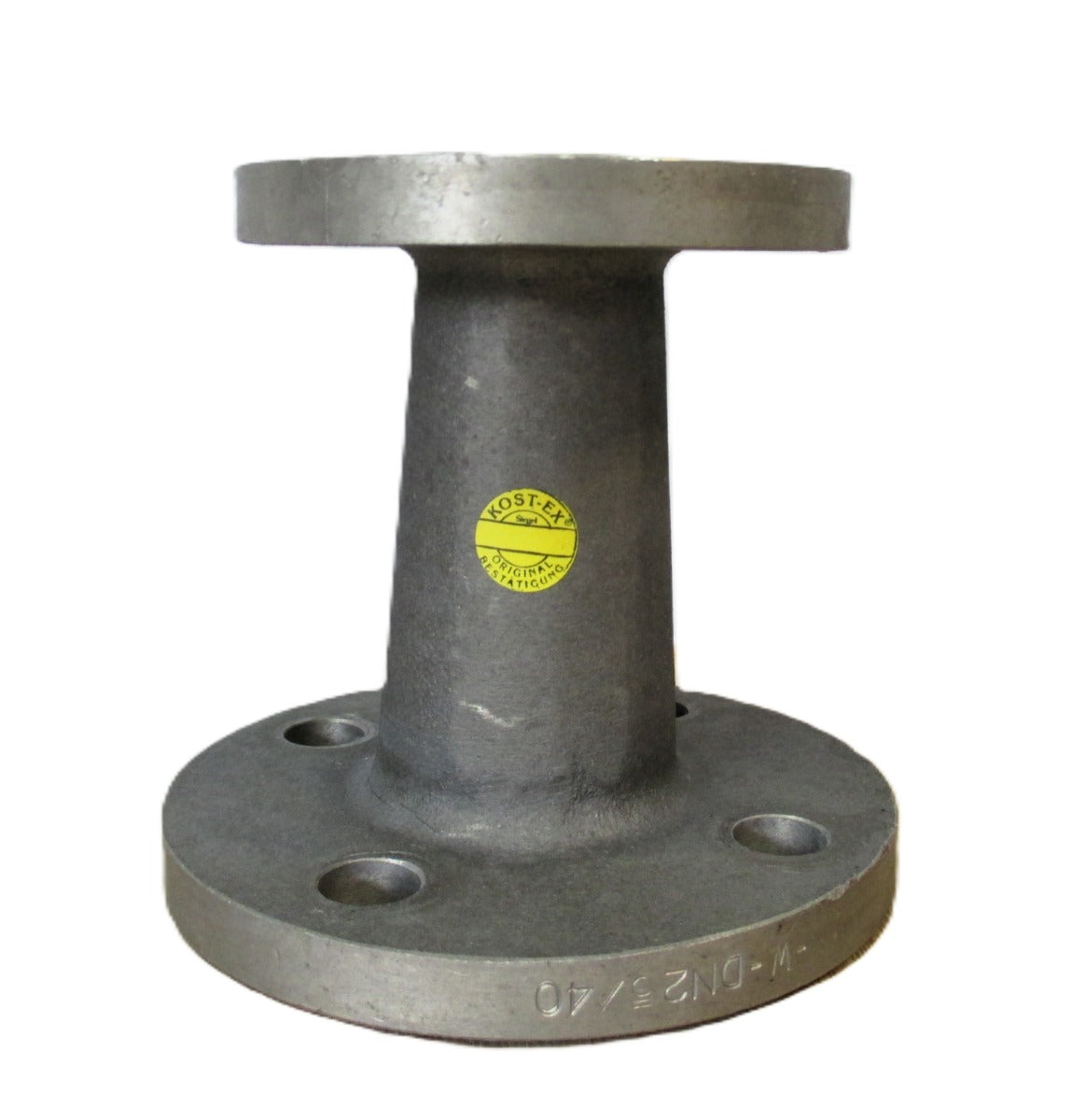 Gas Reduzierung Alu Flanschstutzen W-DN25/40 Flansch 60/80 mm S15/141