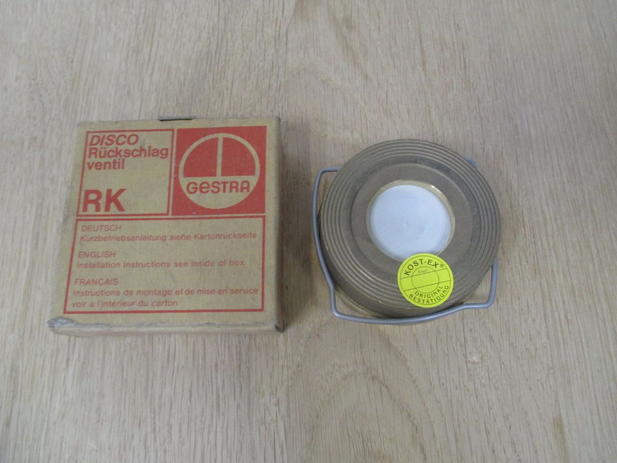 Gestra Disco Rückschlagventil RK 70 DN 32 PN 16 Rückflussverhinderer S15/229